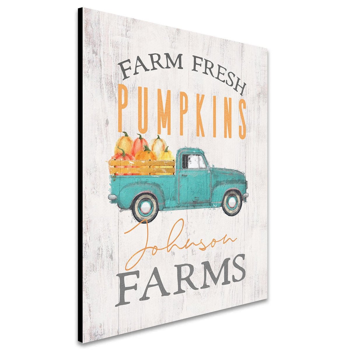 Personal-Prints art Vintage Farm Fresh Pumpkins Sign