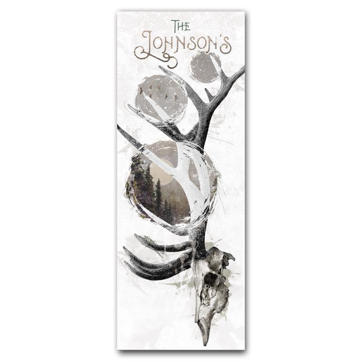 Personal-Prints art 6.5"x18" Block Mount Wapiti of the Woods