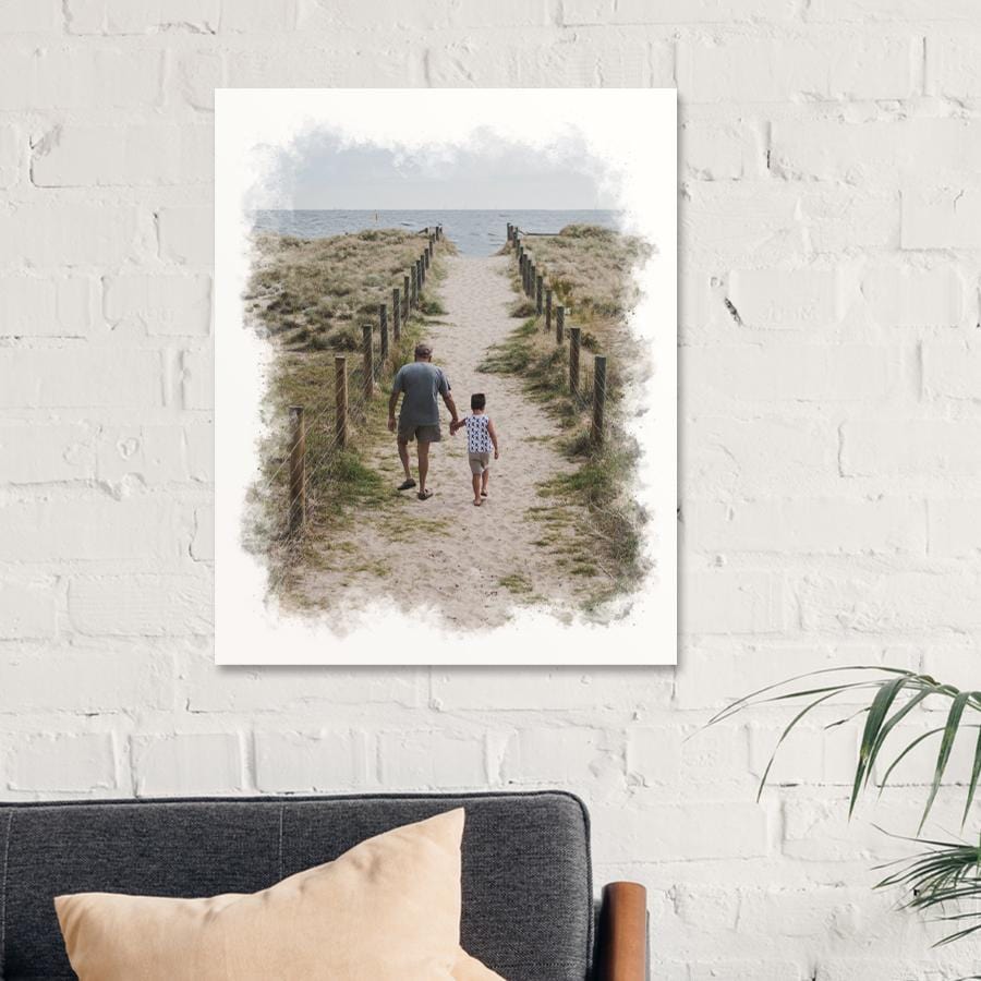 Personal-Prints art Watercolor Border Photo Art