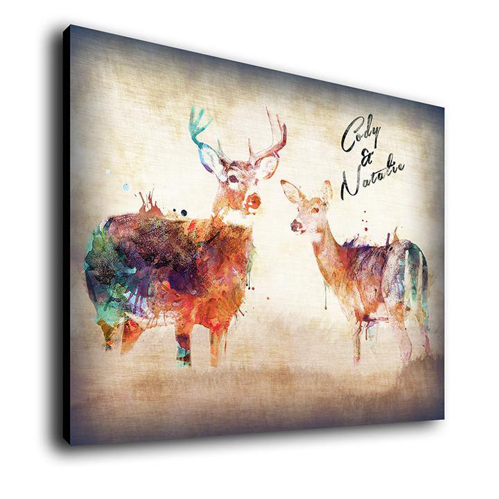 Personal-Prints art Watercolor Deer