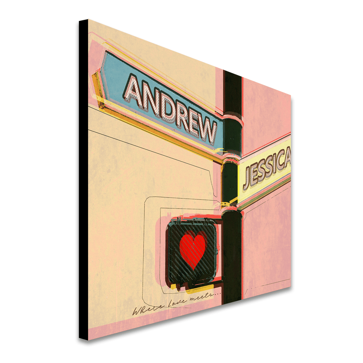 Personal-Prints art Where Love Meets