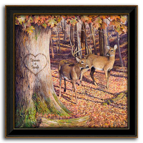 Whitetail deer wall art discount