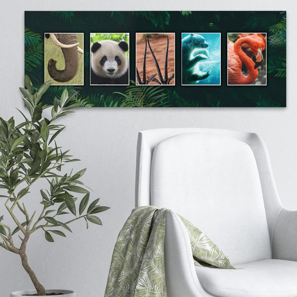 Zoo & Animal Personalized Name Art - Create Custom Name Art Online