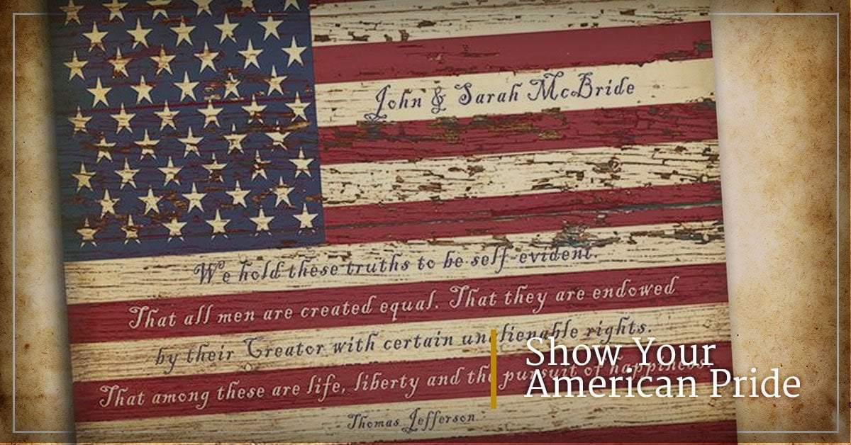 Decorating a Patriotic Home