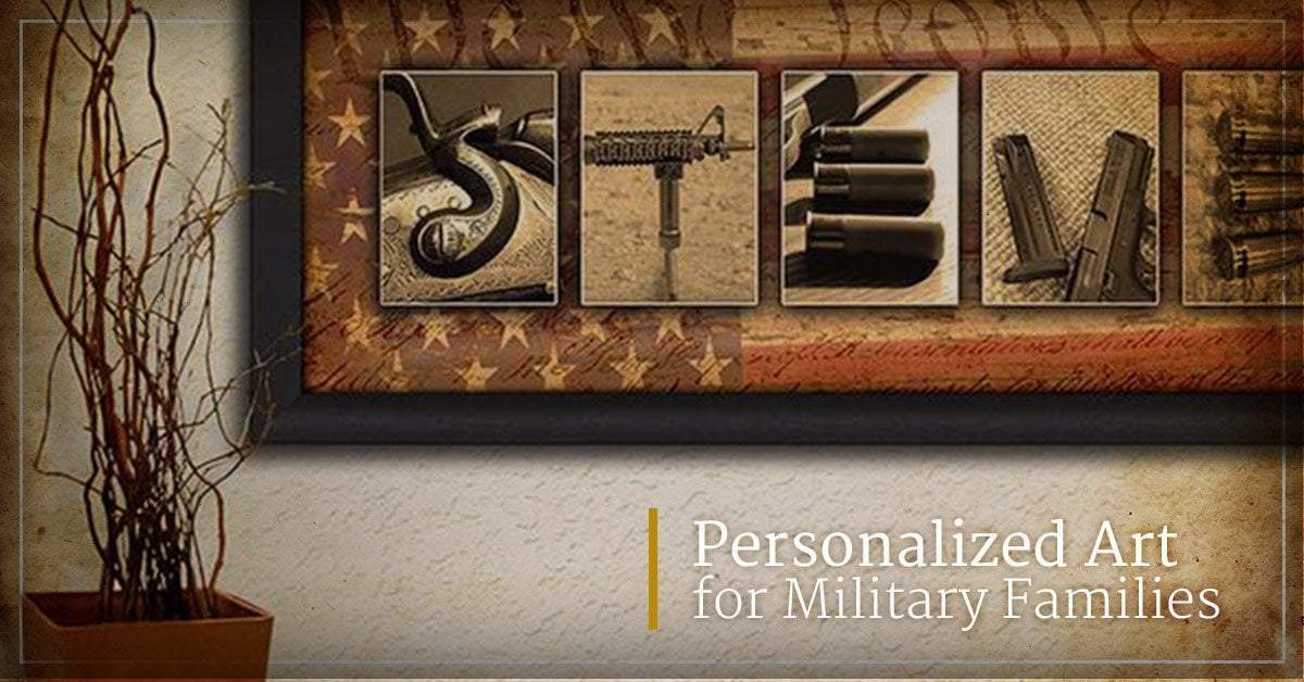 Personalized Art for Military Families