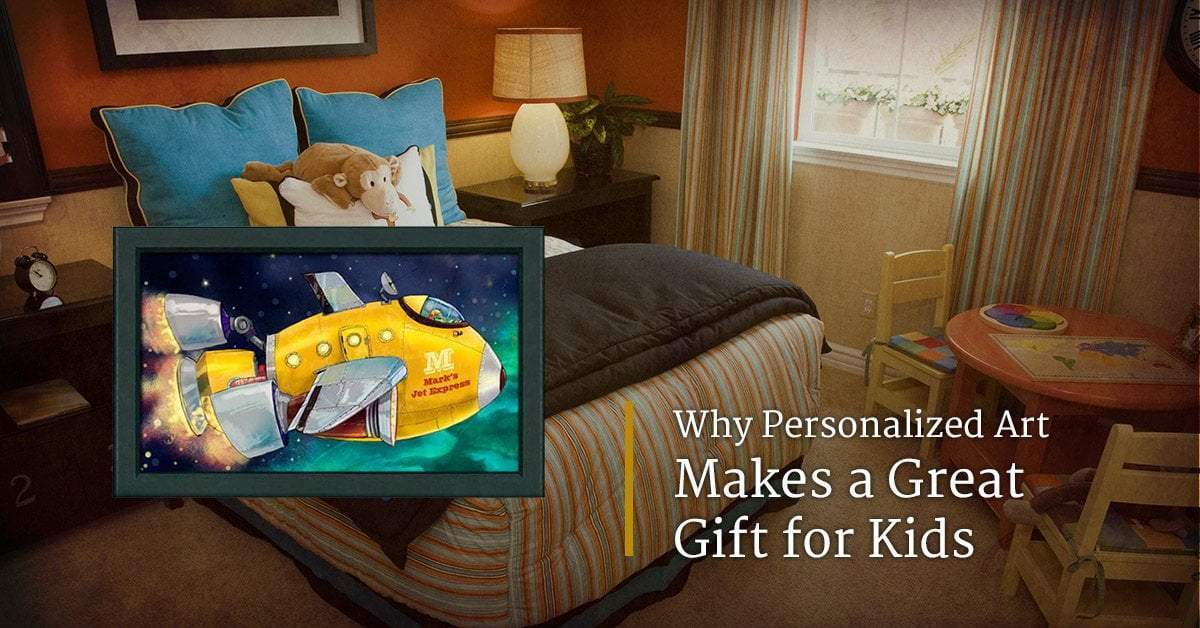 Why Personalized Art Makes a Great Gift for Kids