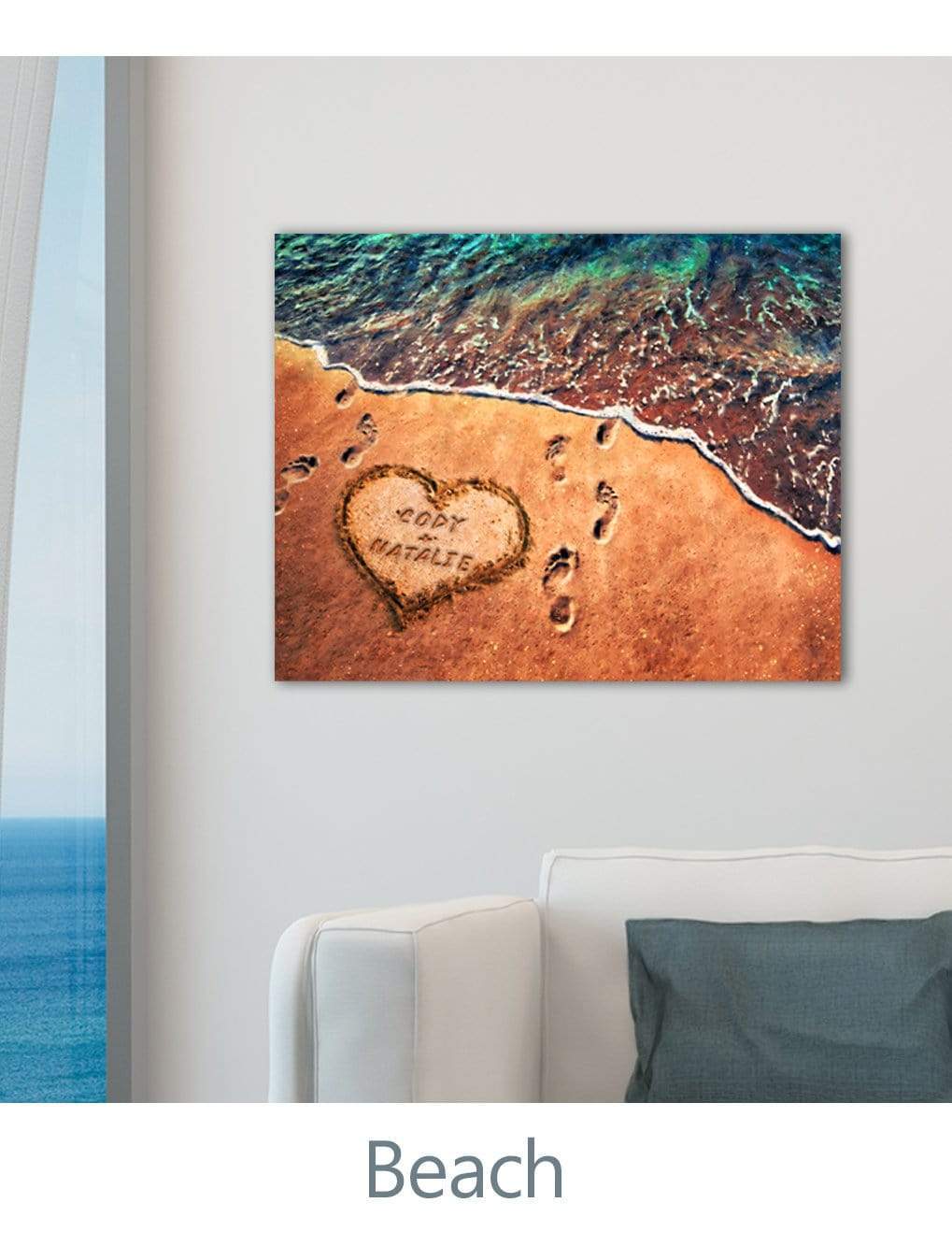 Personalized Beach House Decor