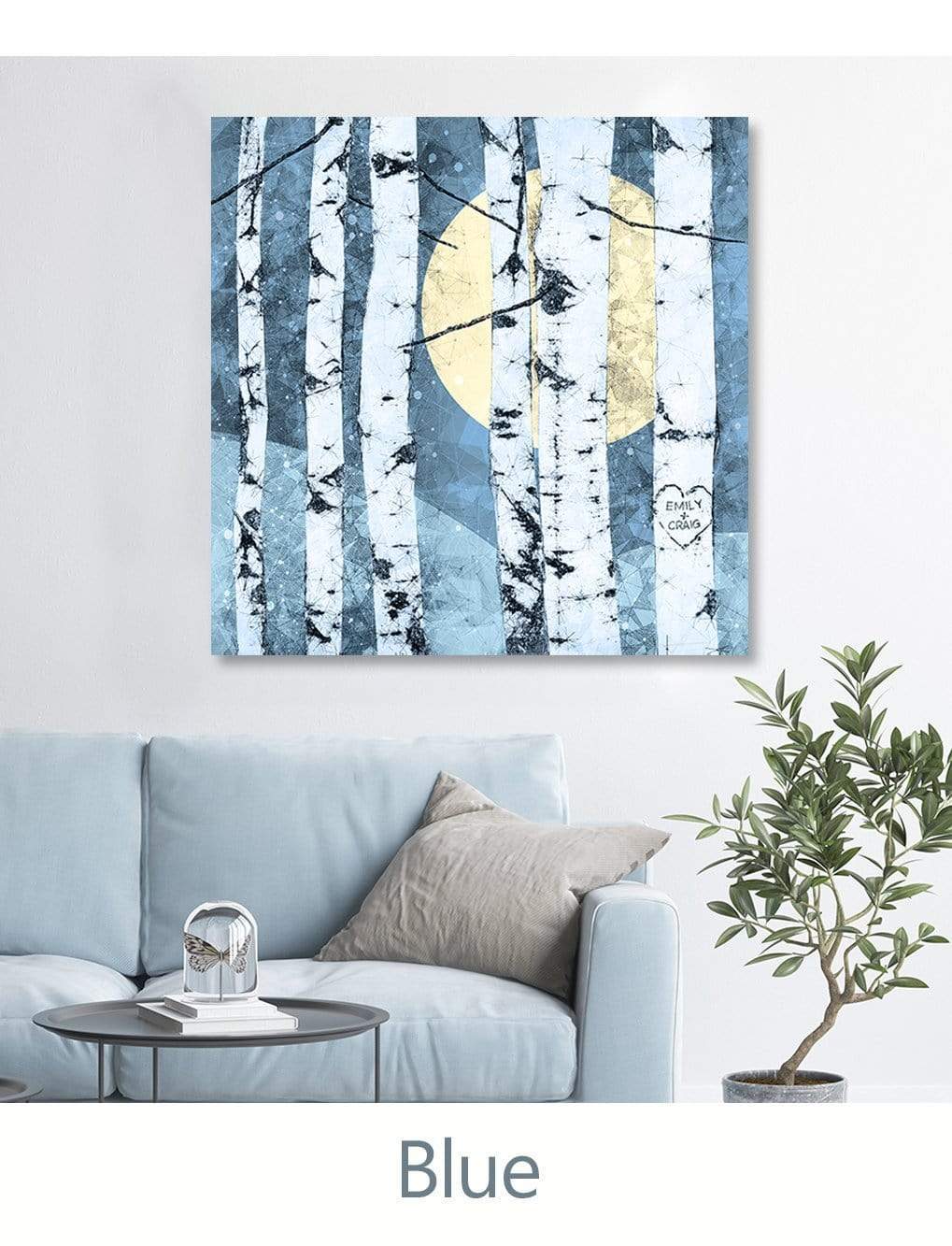 Blue Art & Decor