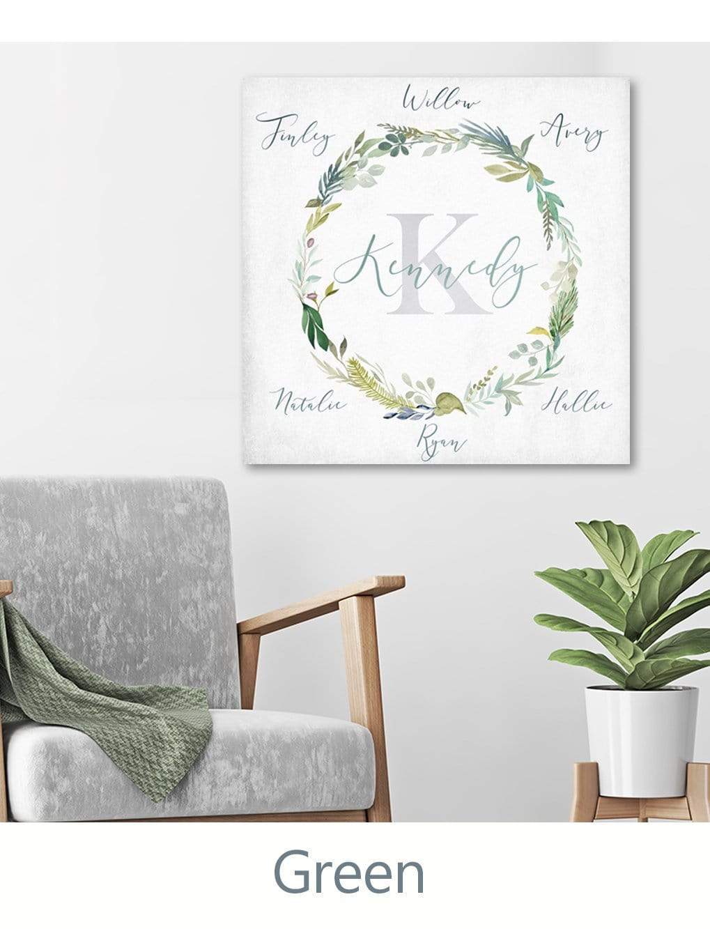 Green Personalized Art & Gifts