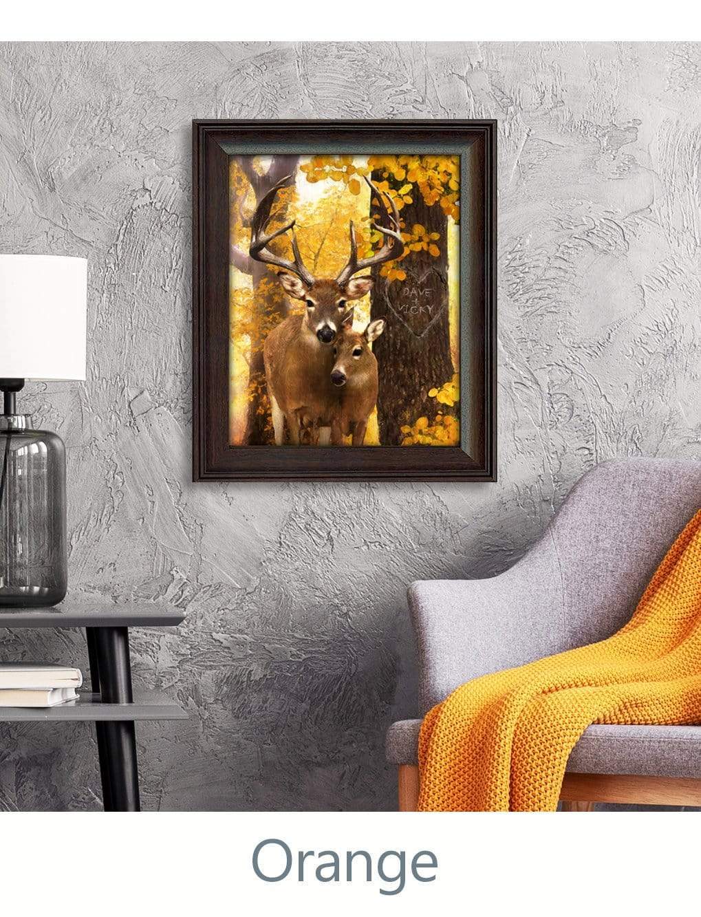 Orange Inspired Wall Art