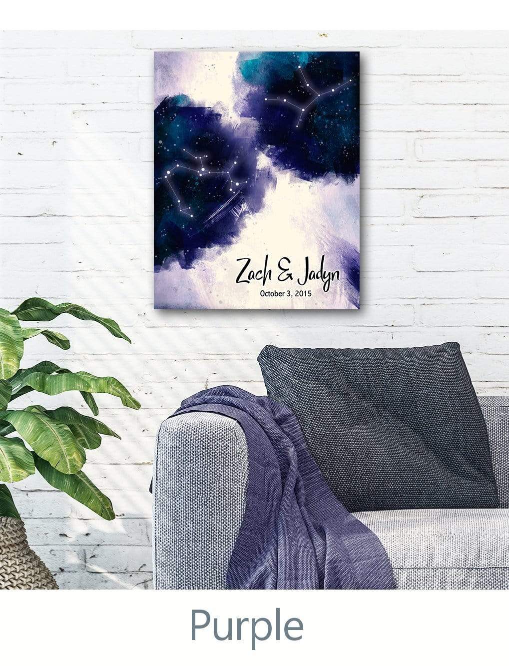 Purple Inspired Wall Decor