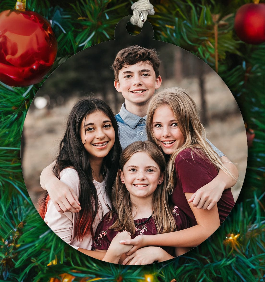 Your Photo Customized Christmas Tree Ornament
