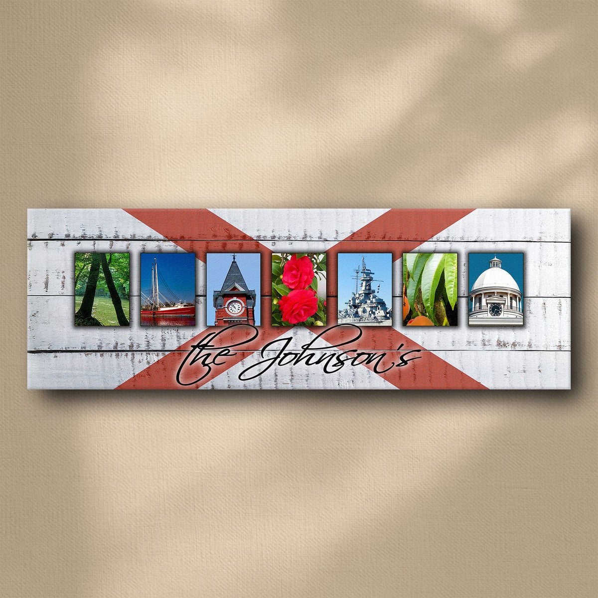 Personal-Prints art ALABAMA - State Name Art