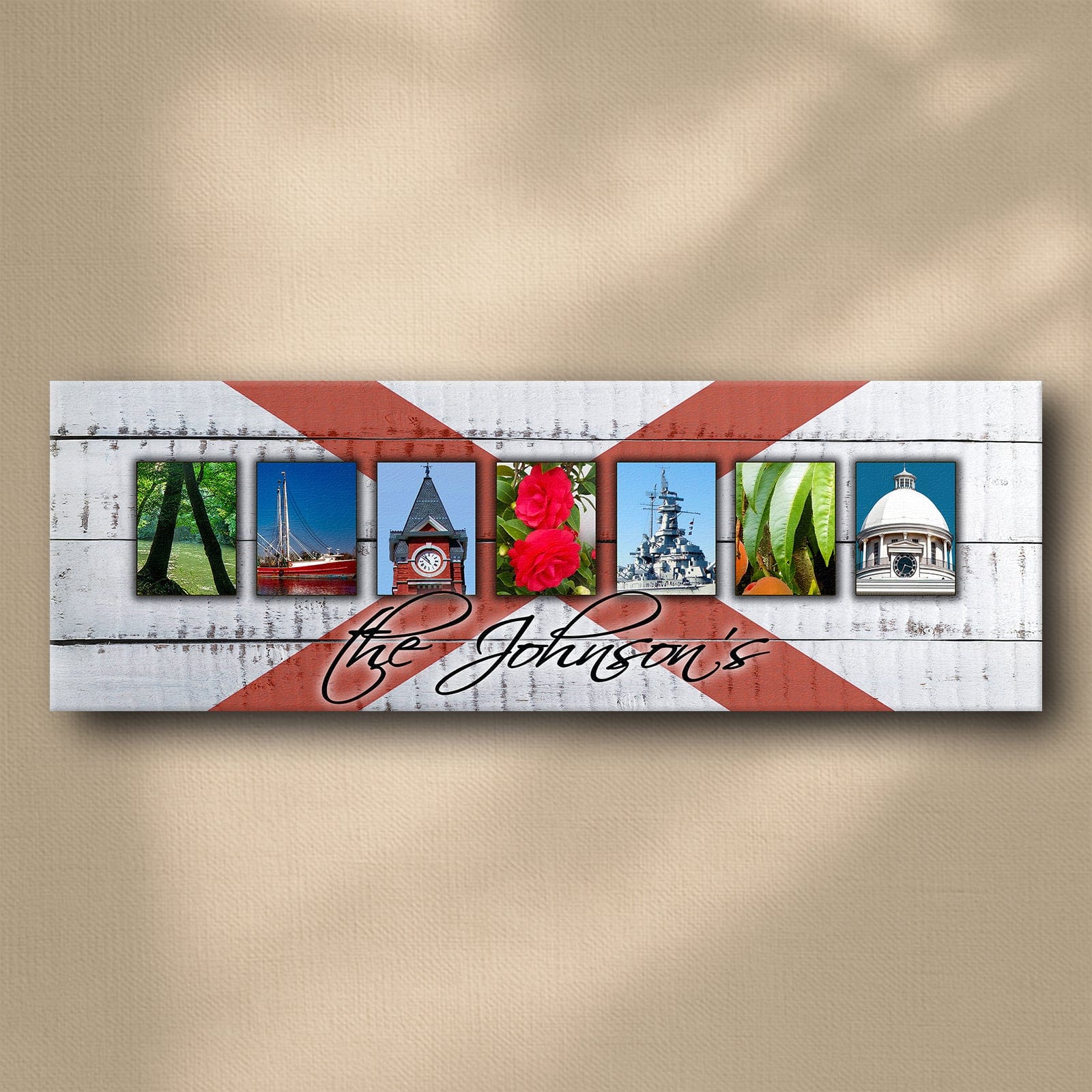 Personal-Prints art ALABAMA - State Name Art