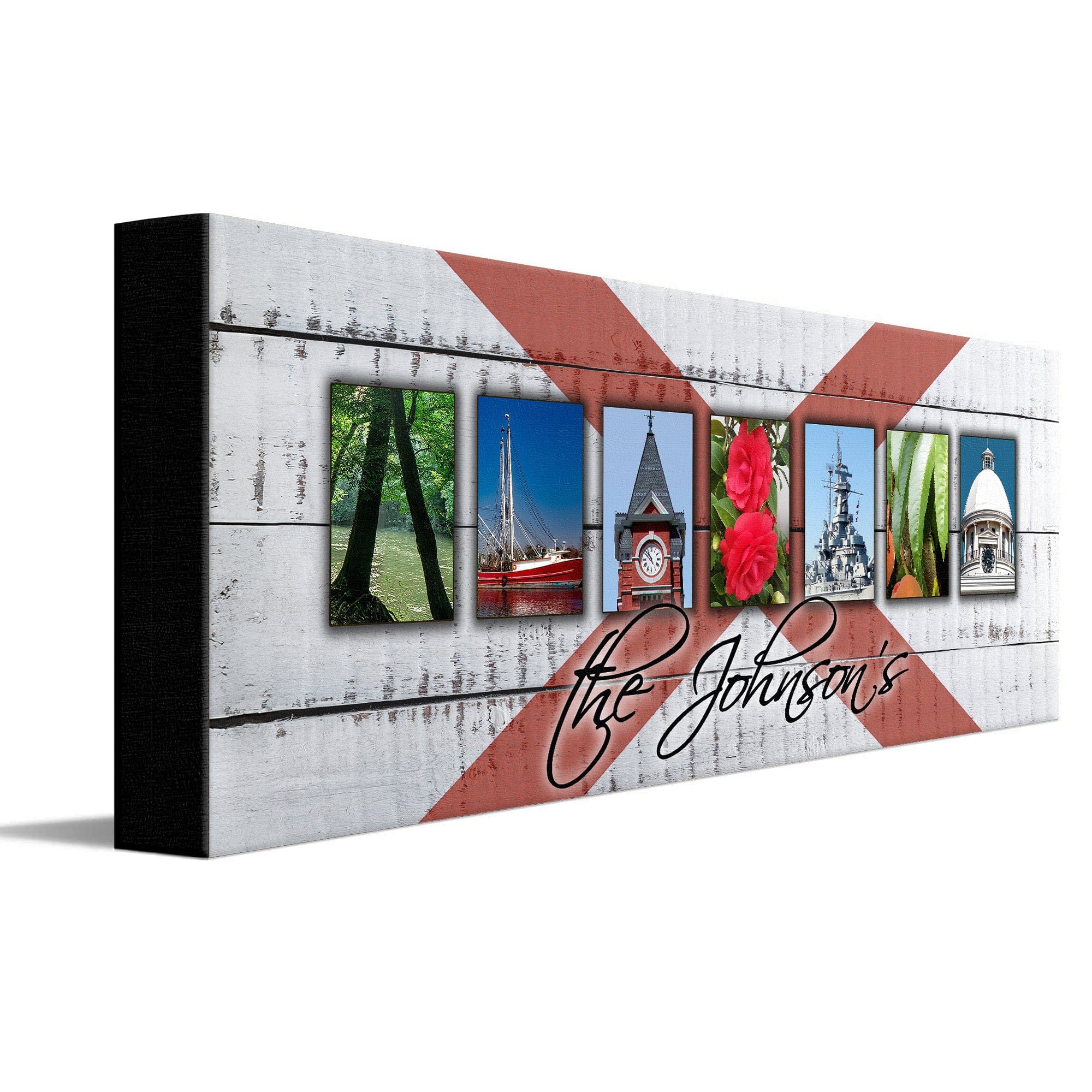 Personal-Prints art ALABAMA - State Name Art