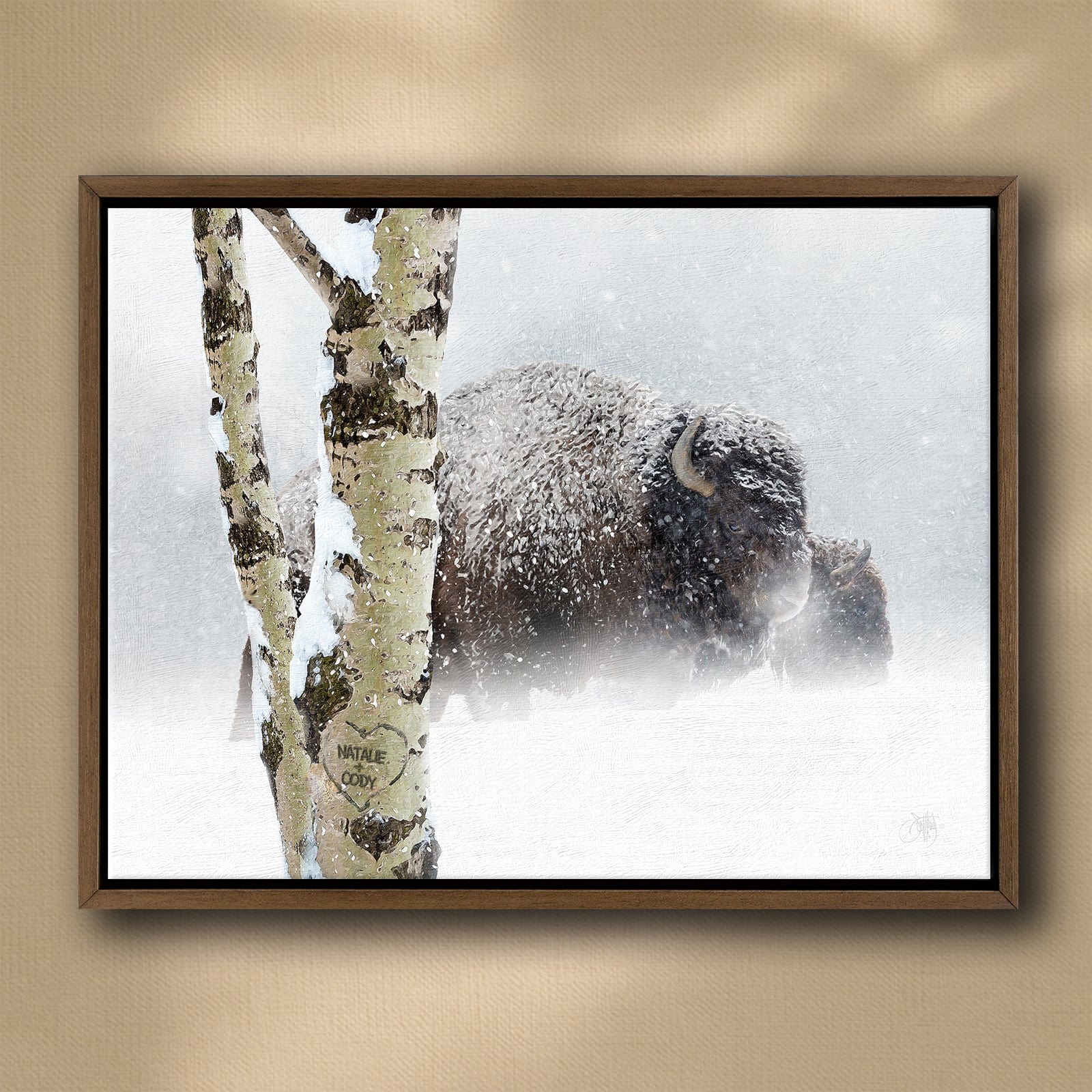 Personal-Prints art Aspen Bison