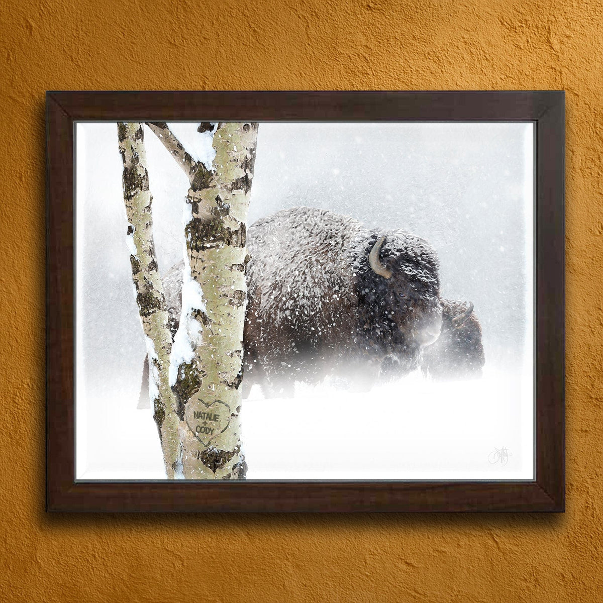 Personal-Prints art Aspen Bison