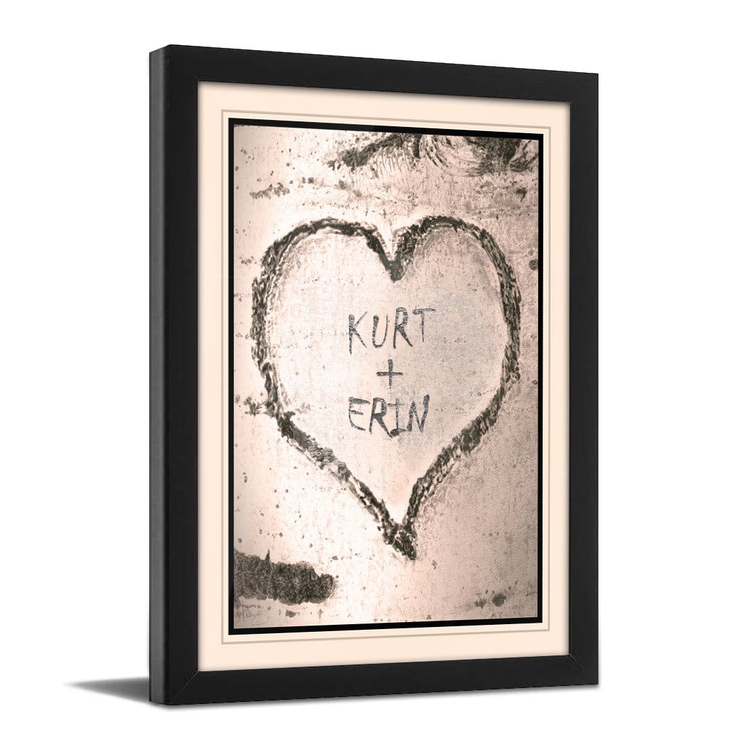 Personal-Prints art 11&quot;x14&quot; Framed Paper Print Aspen Love