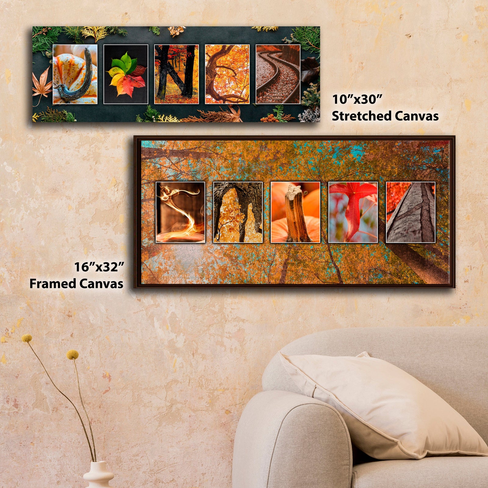 Personal-Prints art Autumn / Fall Letters Name Art Print