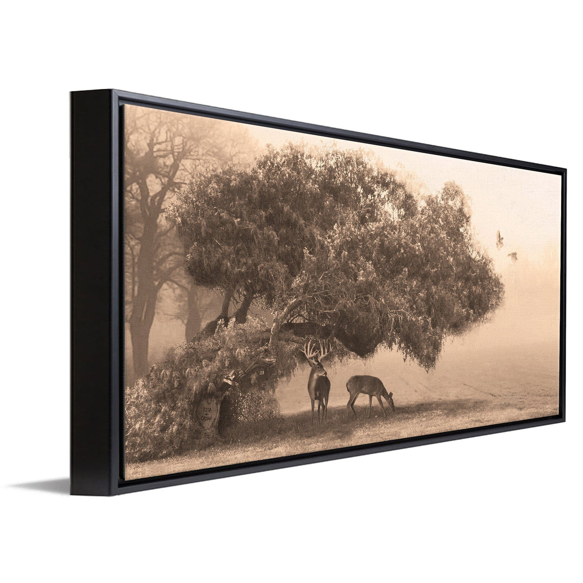 Personal-Prints art 16&quot;x32&quot; Float Framed Canvas Autumn Meadow