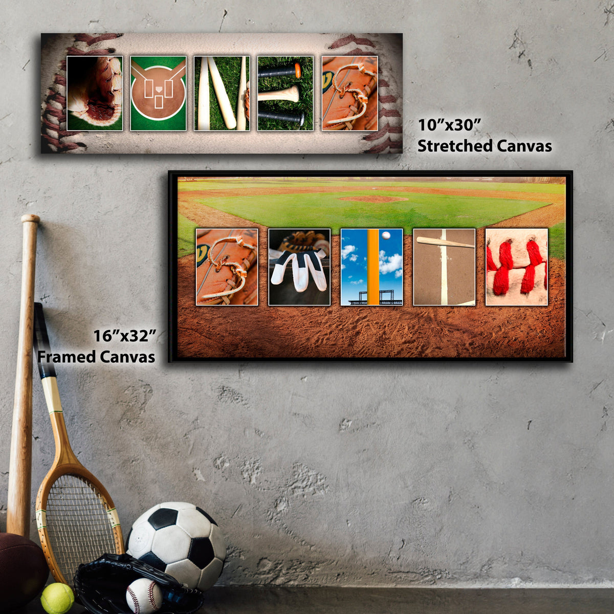 Personal-Prints art Baseball Name Art Print