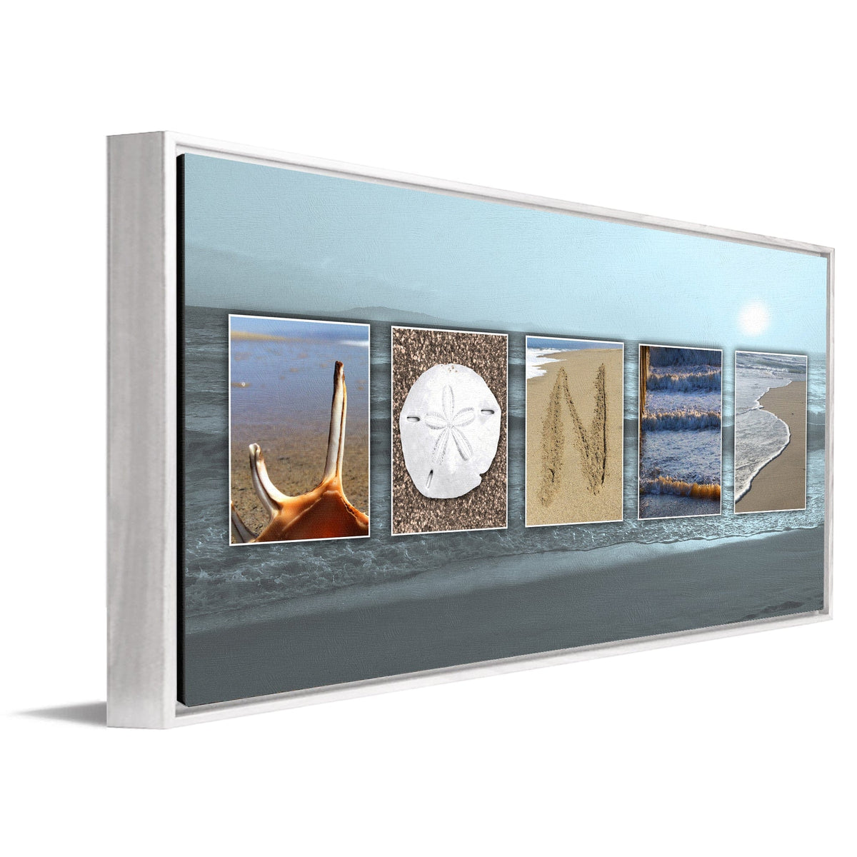 Personal-Prints art Coastal Beach Name Art