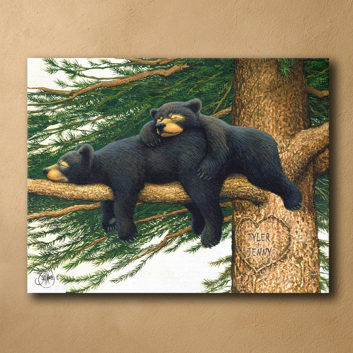 Personal-Prints art Cozy Bears
