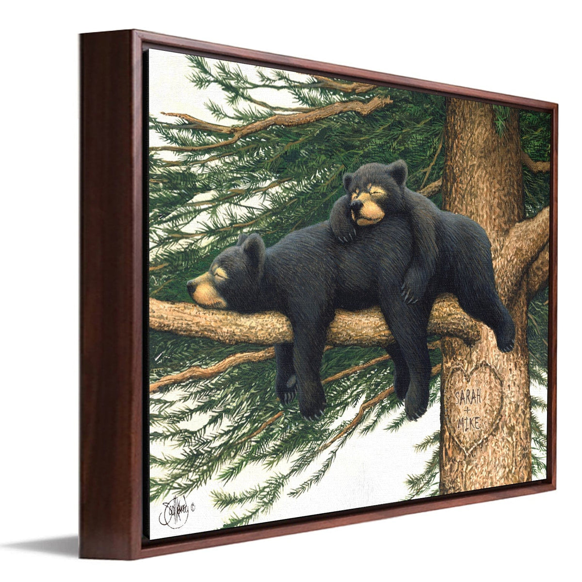 Personal-Prints art Cozy Bears