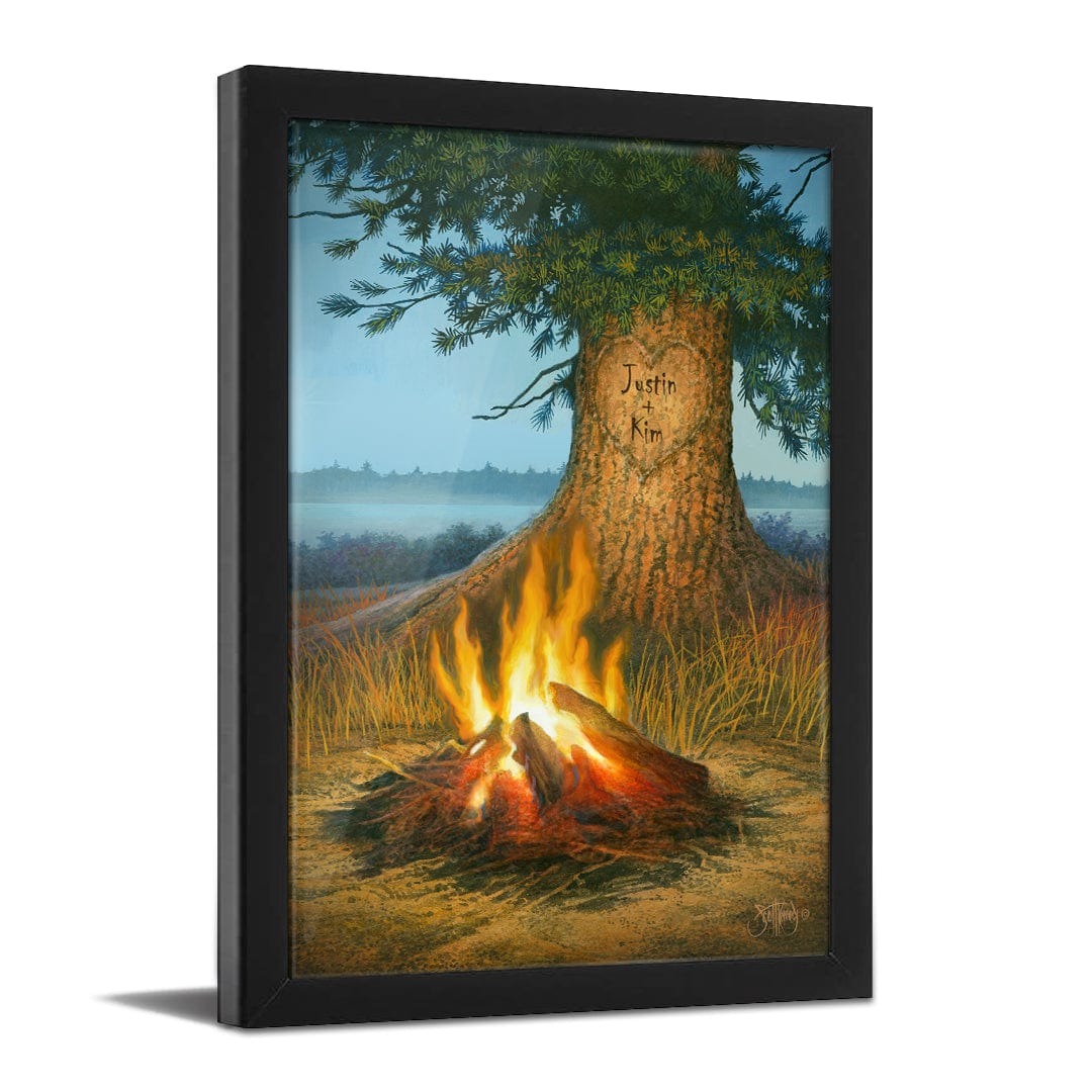 Personal-Prints art 11&quot;x14&quot; Framed Paper Print Evening Glow