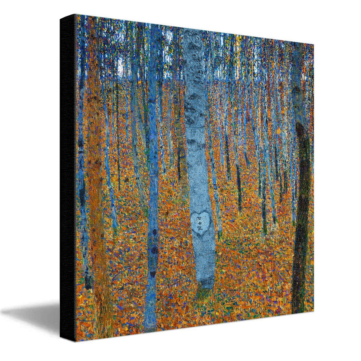 Personal-Prints art 16&quot;x16&quot; Stretched Canvas Forest of Beech Trees