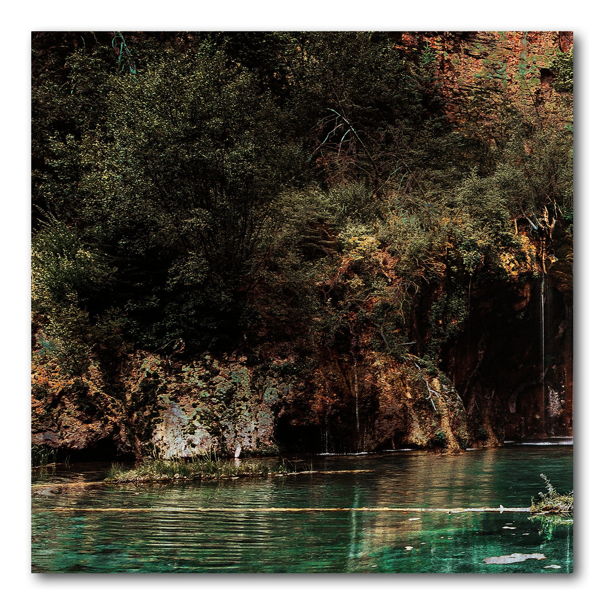 Personal-Prints art Hanging Lake Landscape - Triptych