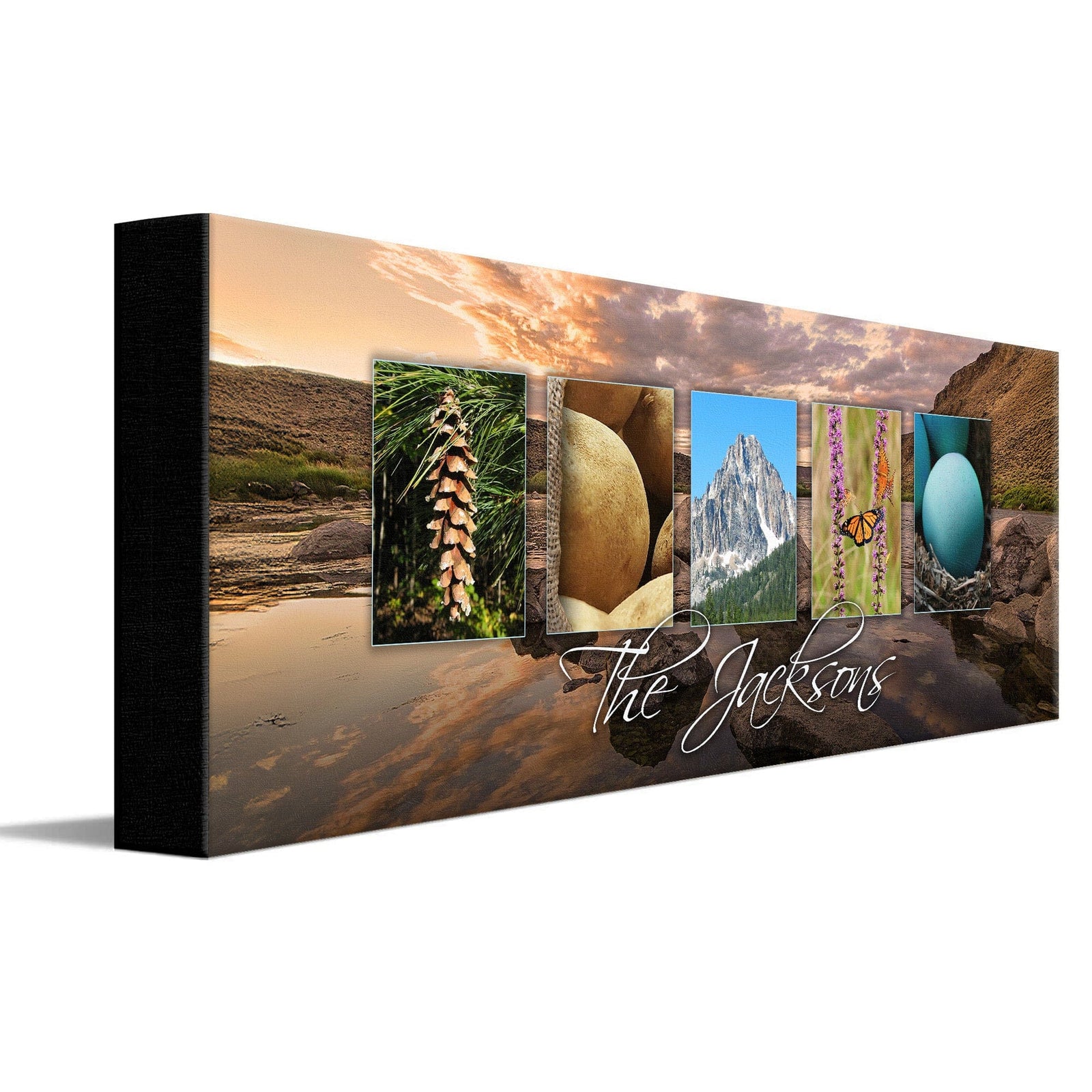 Personal-Prints art IDAHO - State Name Art