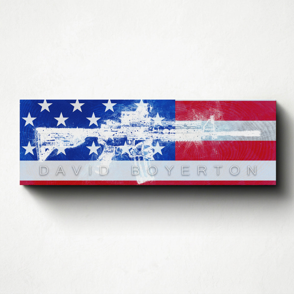 Personal-Prints art Liberty Defender Personalized Sign