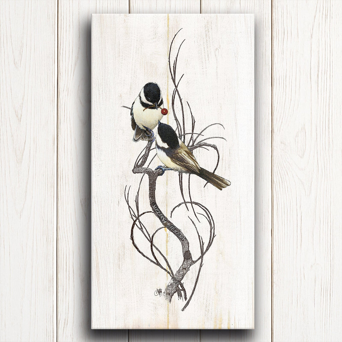 Personal-Prints art 16&quot;x32&quot; Stretched Canvas Love is in The Air 2