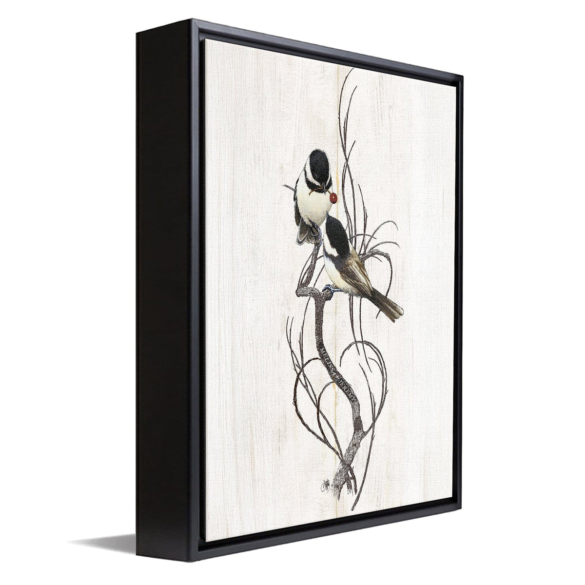 Personal-Prints art 12&quot;x16&quot; Float Framed Canvas Love is in The Air 2
