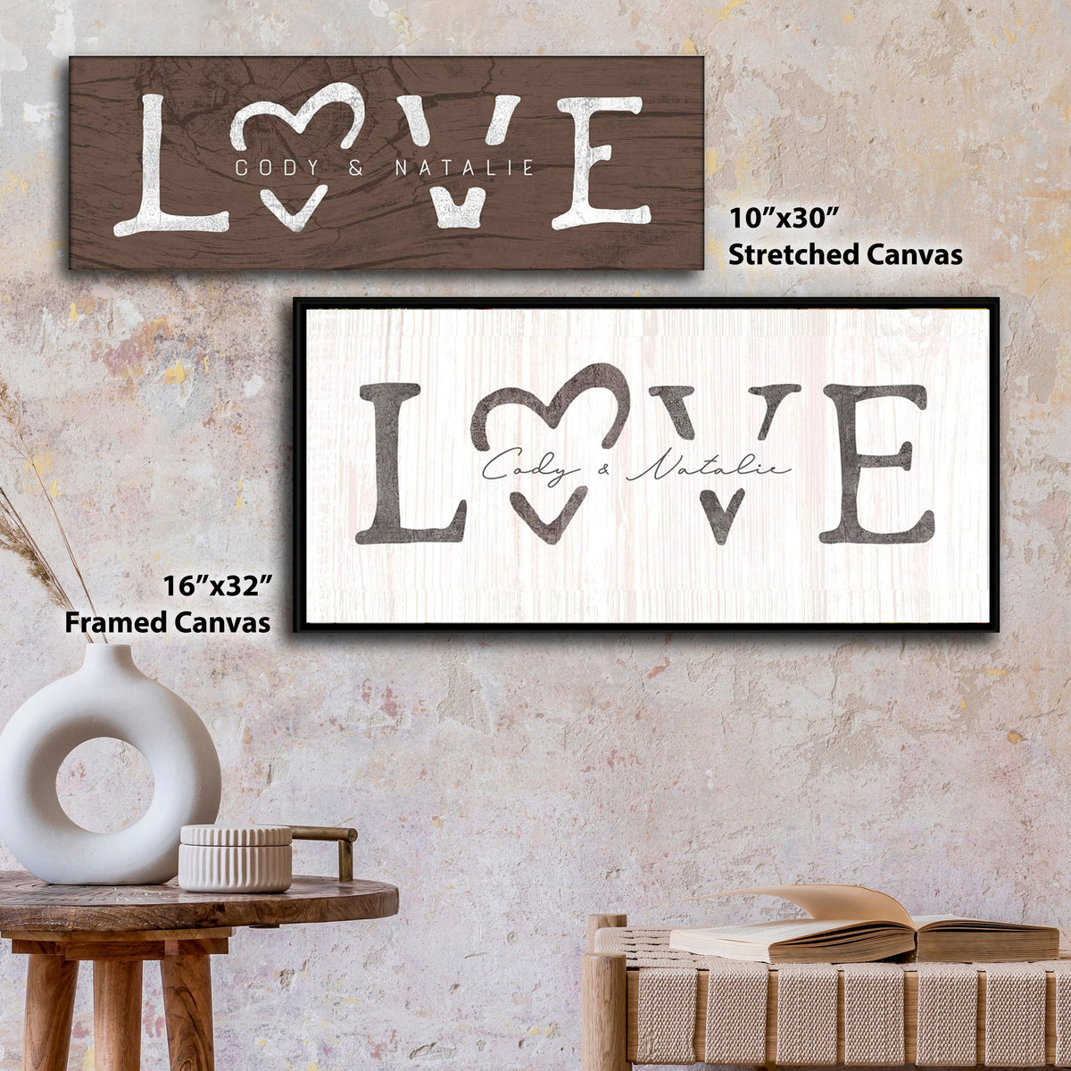 Personal-Prints art LOVE Romantic Personalized Sign