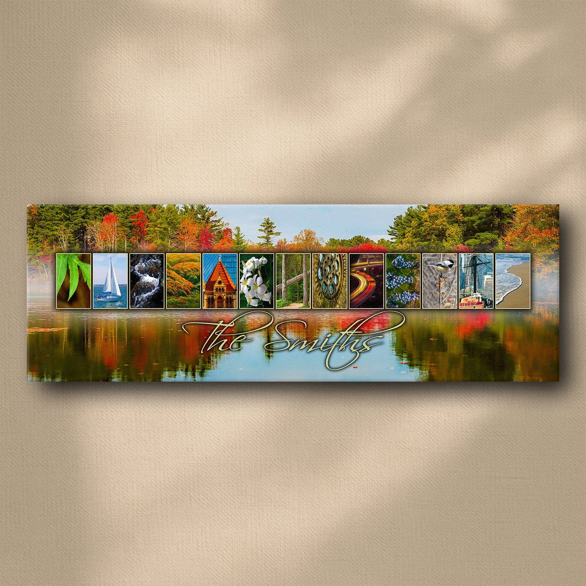Personal-Prints art MASSACHUSETTS - State Name Art