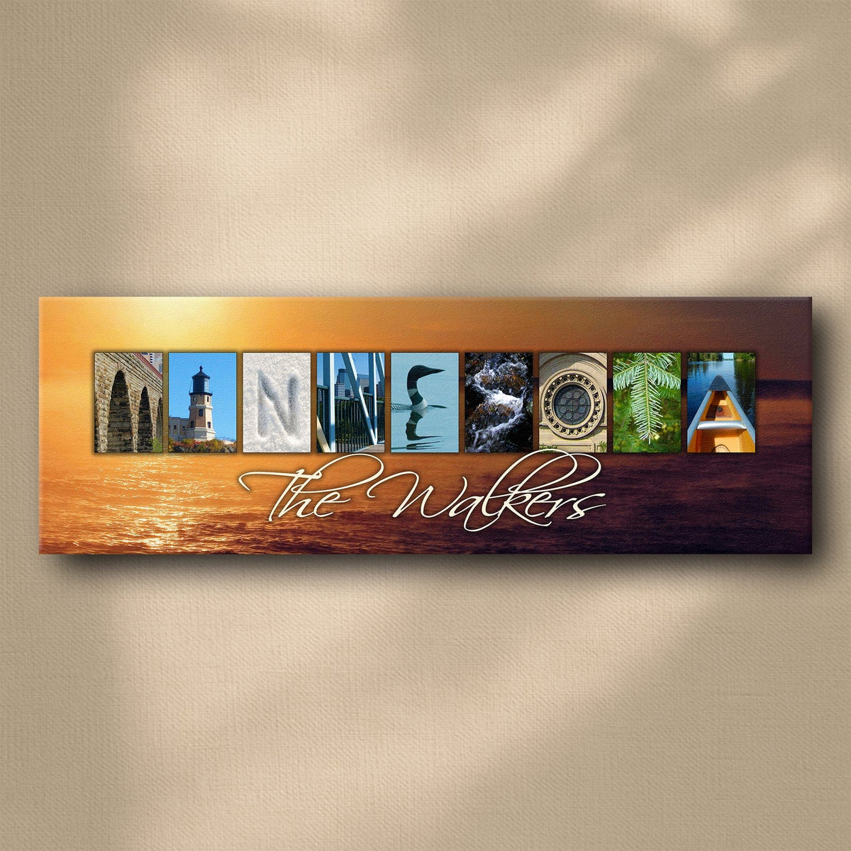 Personal-Prints art MINNESOTA - State Name Art