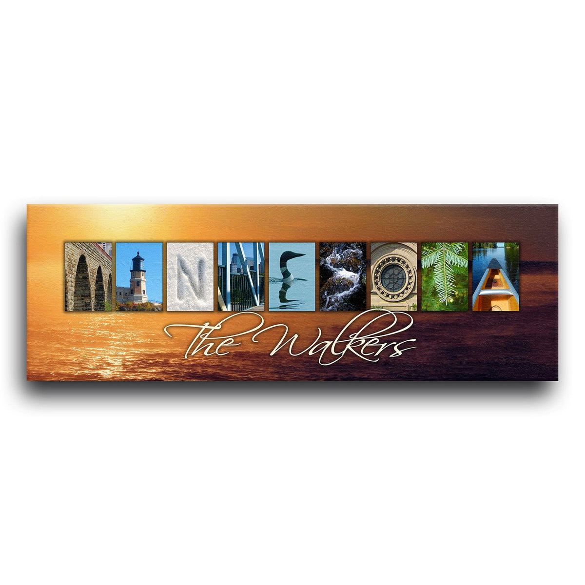 Personal-Prints art MINNESOTA - State Name Art