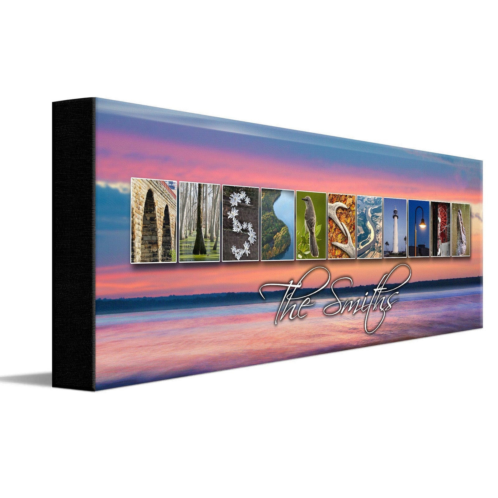 Personal-Prints art MISSISSIPPI - State Name Art