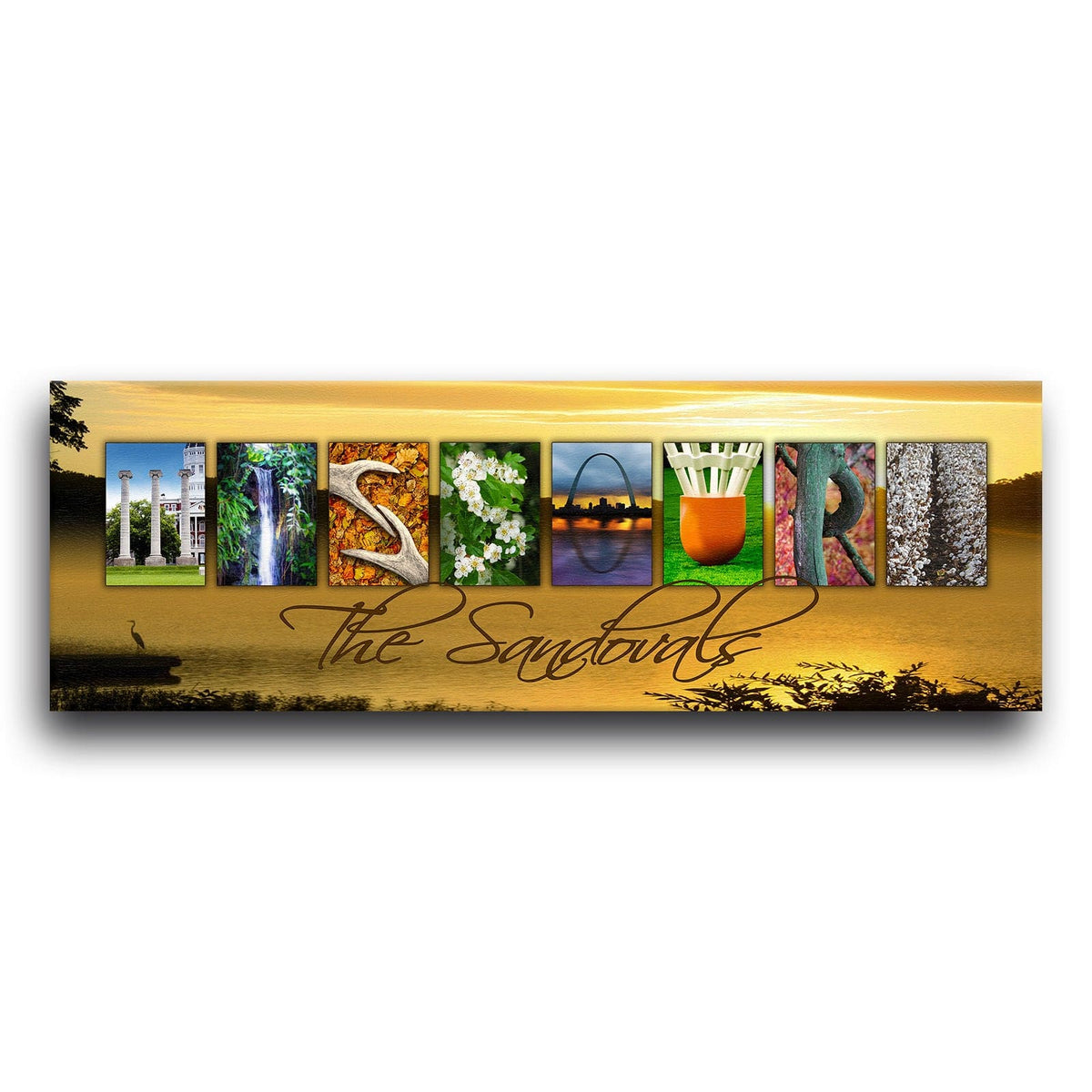 Personal-Prints art MISSOURI - State Name Art