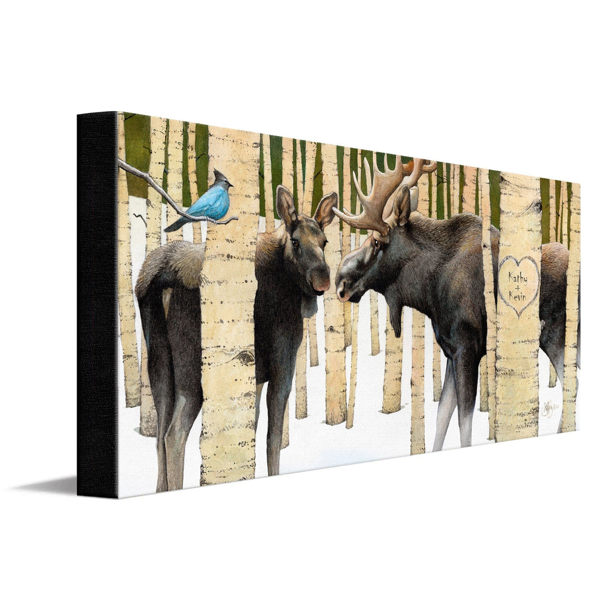 Personal-Prints art Moose Tracks