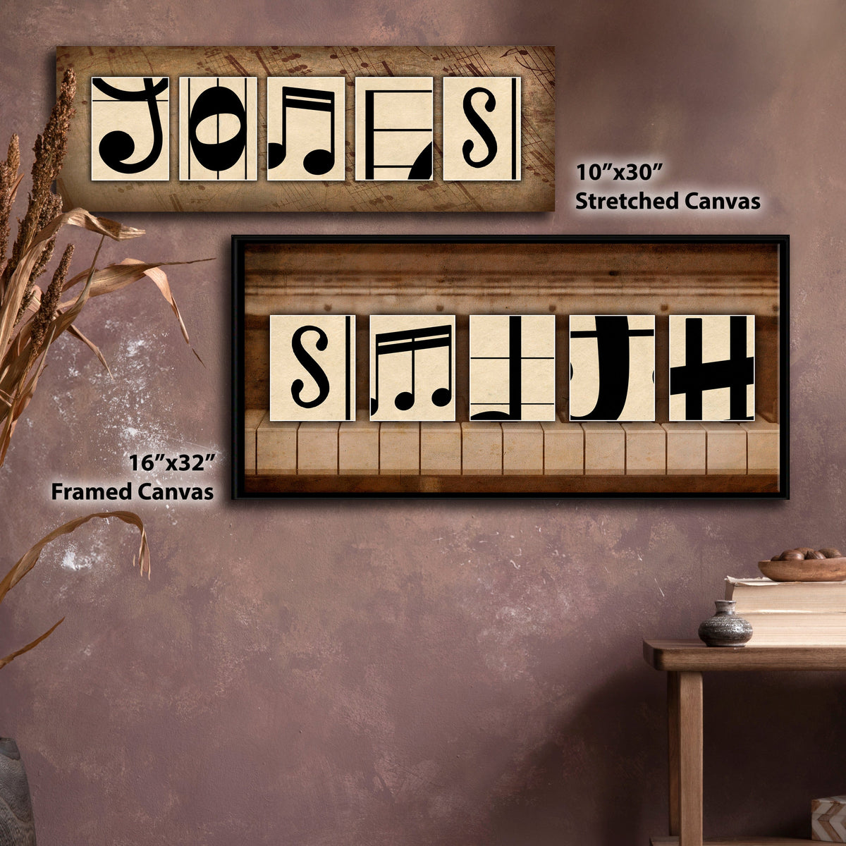 Personal-Prints art Music Letters Name Print