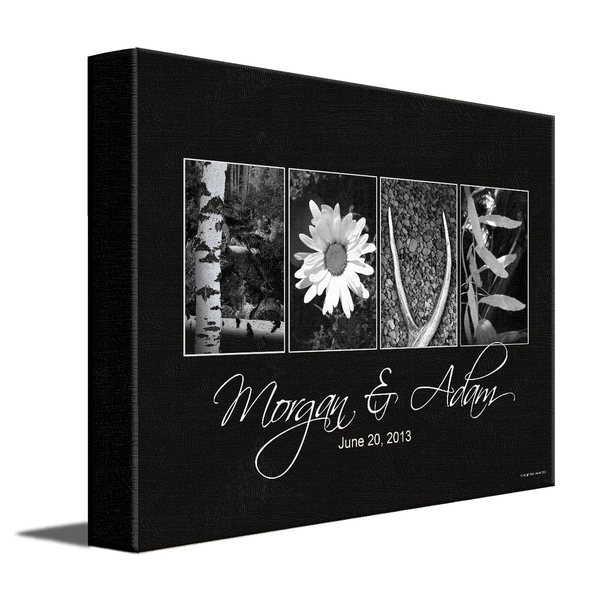 Personal-Prints art 11&quot;x14&quot; Stretched Canvas Nature Love Letters