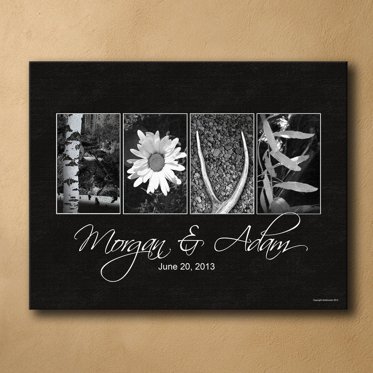 Personal-Prints art 16&quot;x20&quot; Stretched Canvas Nature Love Letters