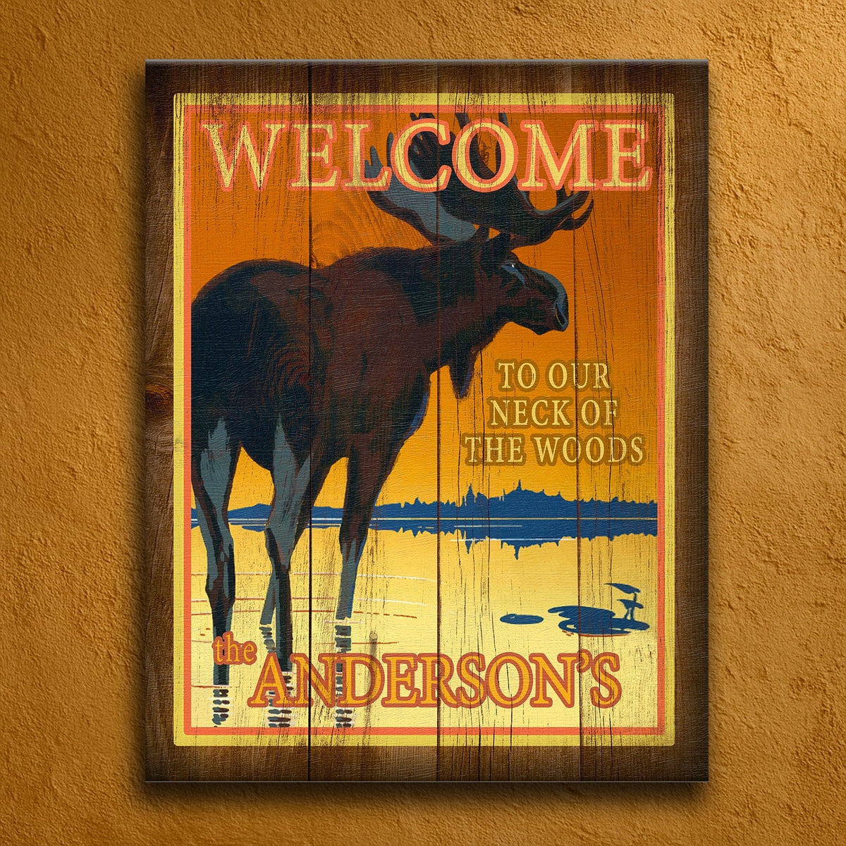 Personal-Prints art 16&quot;x20&quot; Stretched Canvas Neck of the Woods