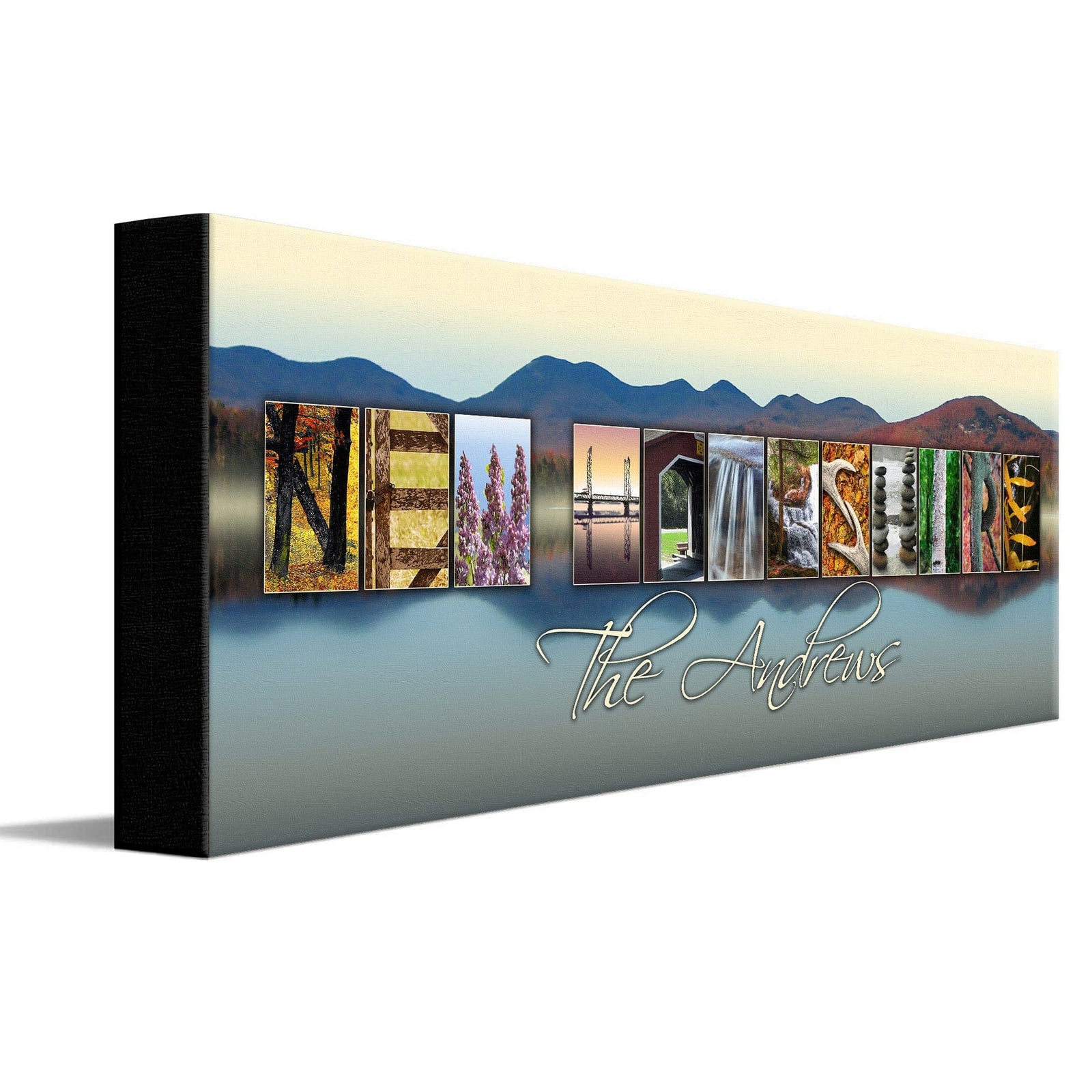 Personal-Prints art NEW HAMPSHIRE - State Name Art