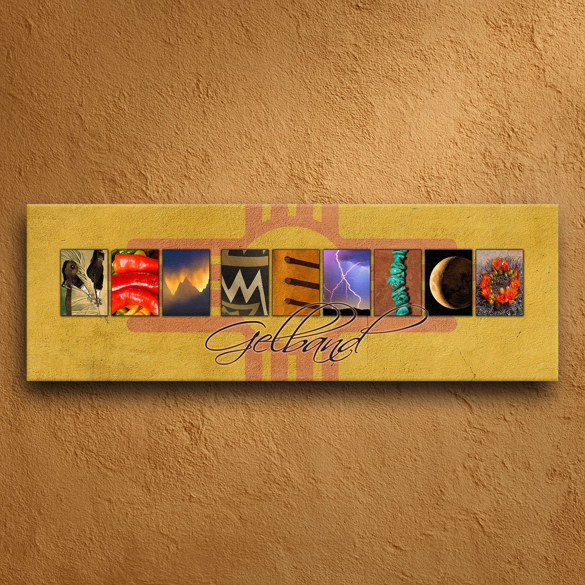 Personal-Prints art NEW MEXICO - State Name Art
