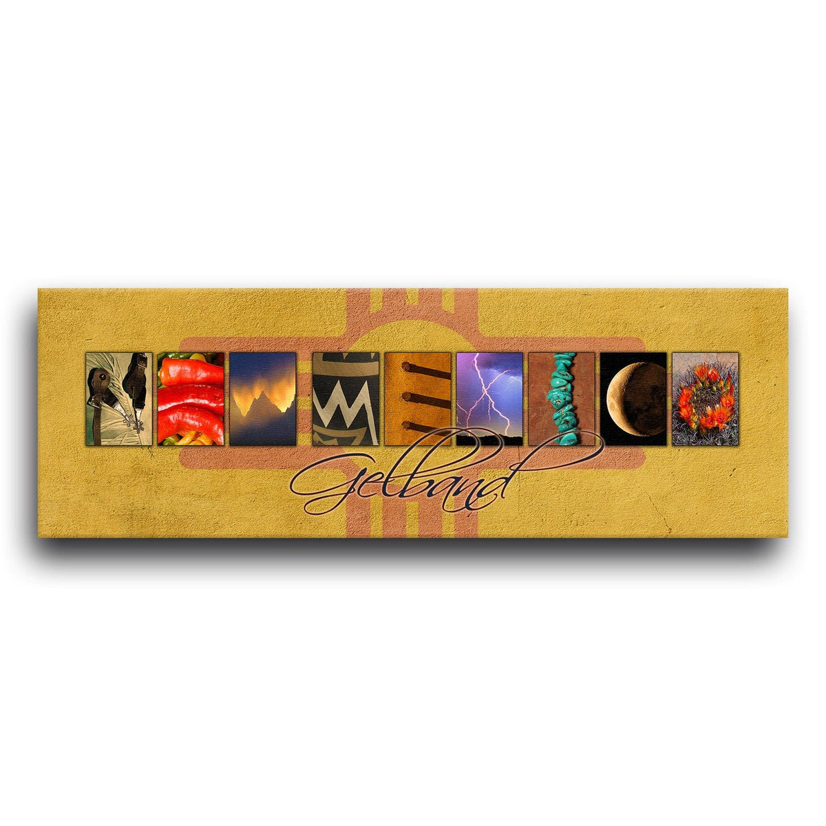 Personal-Prints art NEW MEXICO - State Name Art