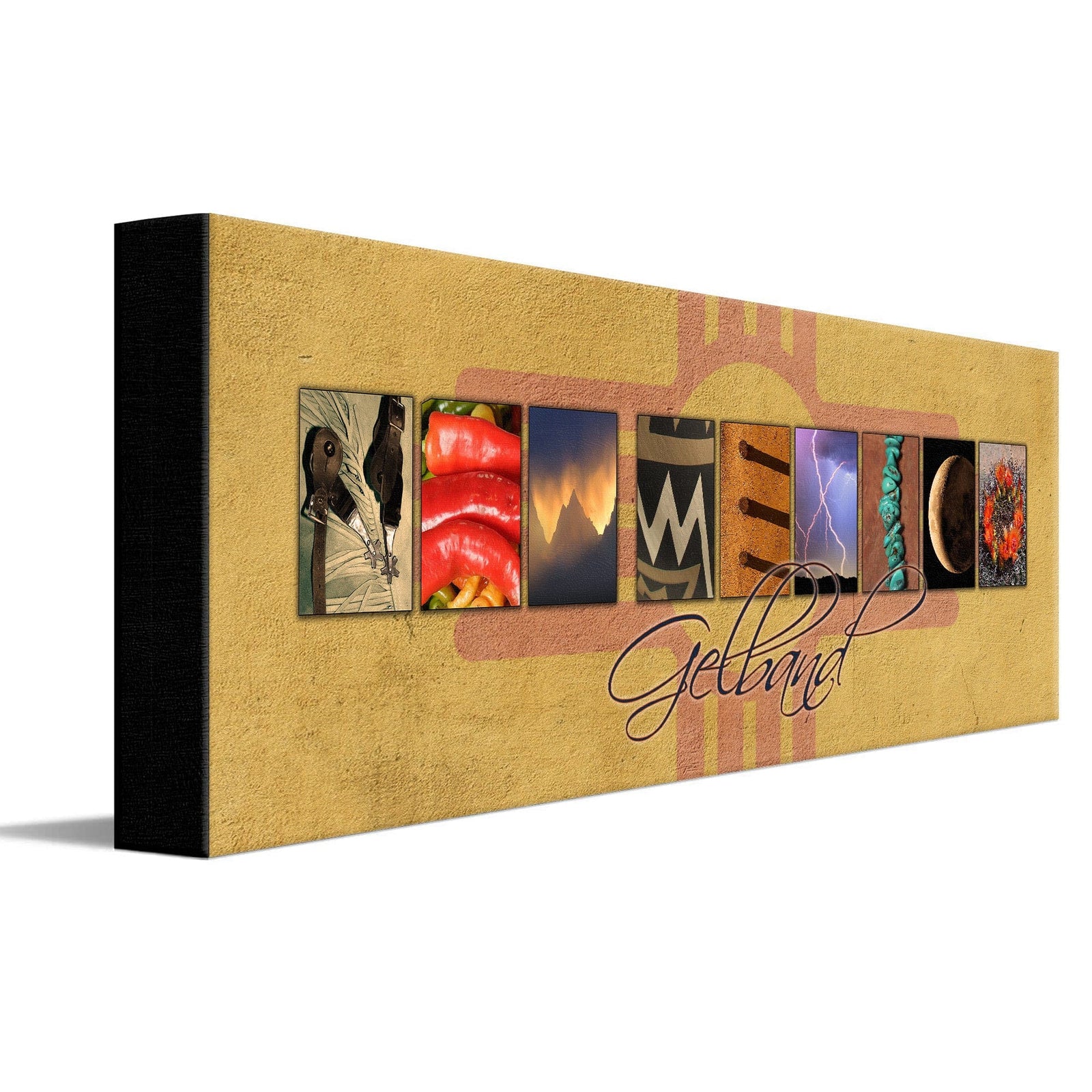 Personal-Prints art NEW MEXICO - State Name Art